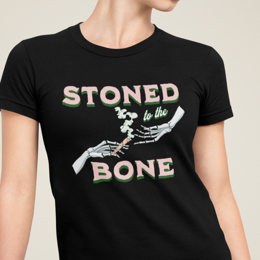 Stoned to the Bone Fitted Tee
