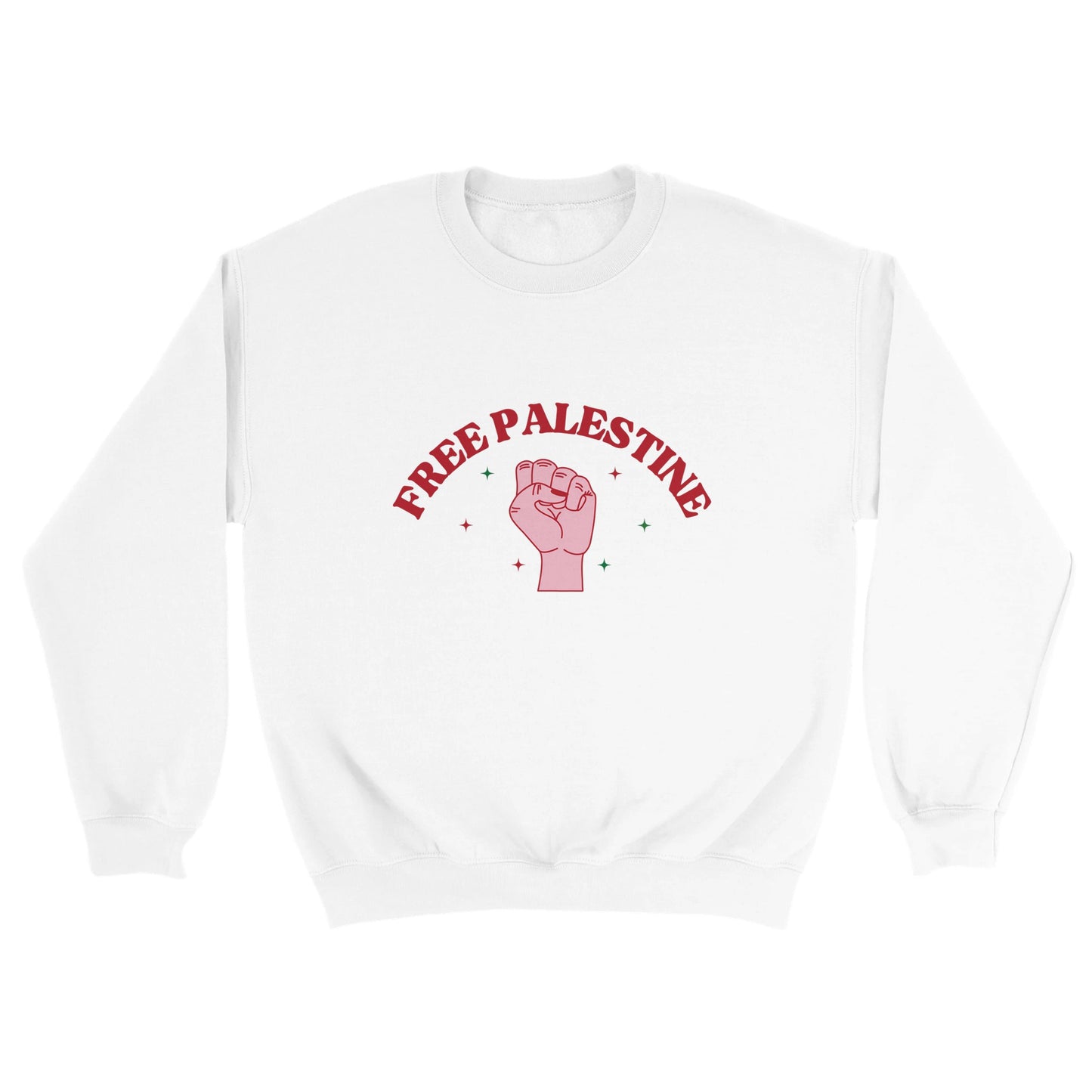 Free Palestine Fist Sweatshirt
